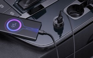 XO CC53 Automasinas ladetajs 2xUSB 12W 3