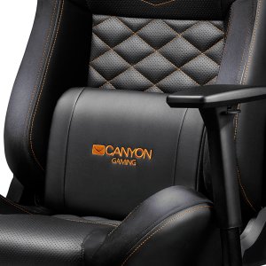 Krzesło biurowe Canyon CANYON Nightfall GС-7 Gaming chair PU leather Cold molded foam Metal Frame Top gun mechanism 90-160 dgree 3D armrest Class 4 gas lift 7
