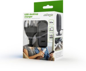 EnerGenie USB Desktop Charger Black/White Mix 8716309108645 6
