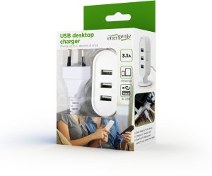 EnerGenie USB Desktop Charger Black/White Mix 8716309108645 7
