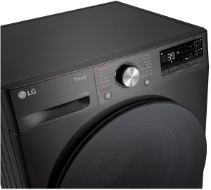 LG F4DR711S2BA 11/6 kg  dzilums 56.5 cm  1400 apgr/min.  melna 3