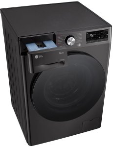 LG F4DR711S2BA 11/6 kg  dzilums 56.5 cm  1400 apgr/min.  melna 9