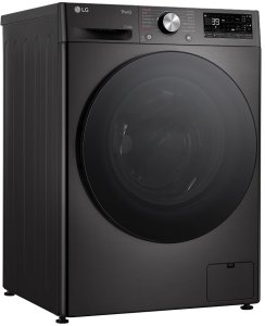 LG F4DR711S2BA 11/6 kg  dzilums 56.5 cm  1400 apgr/min.  melna 10