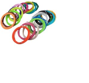 Fusion 3D drukas pildspalva  figūru žurnāls  5m x 22 krāsas no PLA materiāla  dāvanu kaste 2