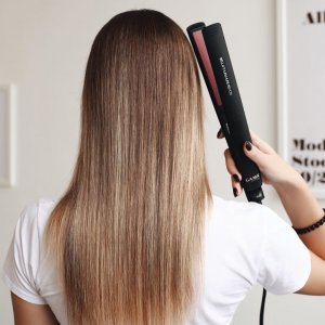 GA.MA Bella Tourmaline Red Ion  230 degrees C  melna/sarkana - Matu taisnotajs 6