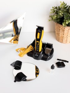 GA.MA  GCX623 Sport  melna/dzeltena - Matu griezamas masinas komplekts 5