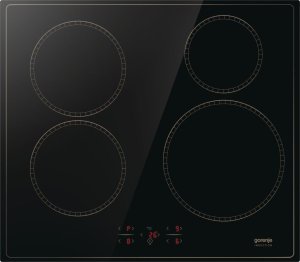 Gorenje  platums 59.5 cm  bez ramja  melna - Iebuvejama indukcijas plits virsma 1