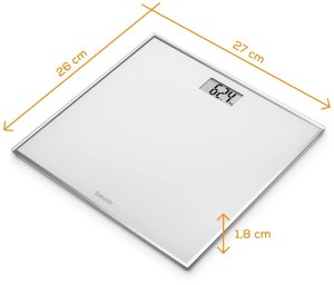 Beurer  lidz 150 kg  balta - Elektroniskie svari 2