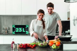 Hisense  23 L  melna - Mikrovilnu krasns ar grilu 2