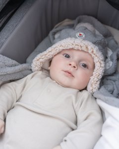 Lodger Hatter Folklore Fleece cepure  Drizzle  6-12m HT 629_6-12 4