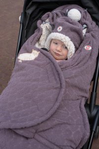 Akcija! Lodger Hatter Folklore Fleece cepure  Mauve  6-12m HT 330_6-12 4