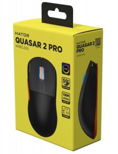 Mysz Hator Hator HTM560BO Quasar 2 Pro 26000dpi Spelu bezvadu datorpele 3