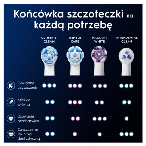 Końcówka Oral-B iO Ultimate Clean biała 4 szt. 12