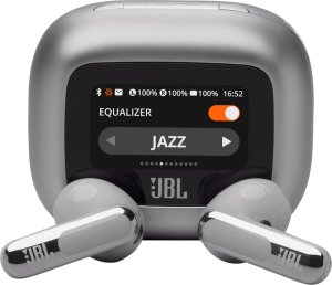 Słuchawki JBL Live Buds 3 srebrne (JBLLIVEFLEX3SIL) 1