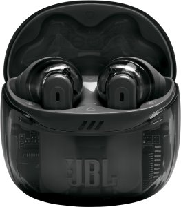 Słuchawki JBL Tune Flex 2 Ghost Edition czarne (JBLTFLEX2GBLK) 2