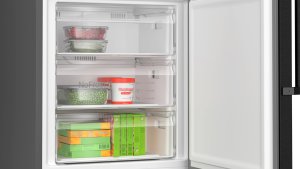 Lodówka LG Bosch  NoFrost  440 L  augstums 203 cm  melna - Ledusskapis 6