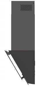 Hisense  650 m/h  60 cm  melna - Tvaika nosucejs 3