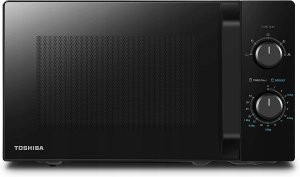 Microwave oven  volume 20L  mechanical control  800W  5 power levels  LED lighting  defrosting  cooking end signal  black 1