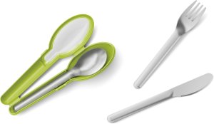 Tefal Masterseal To Go  zala/nerusejosa terauda - Galda piederumu komplekts 1