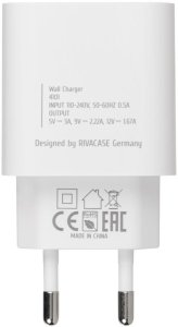 MOBILE CHARGER WALL/WHITE PS4101 W00 RIVACASE 2