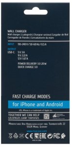 MOBILE CHARGER WALL/WHITE PS4101 W00 RIVACASE 21