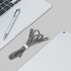 Kabel USB RivaCase USB-C - USB-C 1.2 m Szary (PS6105GR12) 7