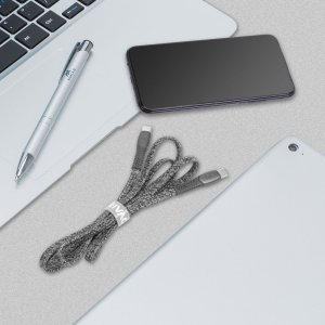 Kabel USB RivaCase USB-C - USB-C 1.2 m Szary (PS6105GR12) 8