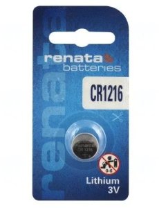 Renata CR1216-1BB Blistera iepakojuma 1gb. 2