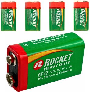 Rocket Rocket 6F22-1AA (9V) Celofana iepakojuma 1gb 9