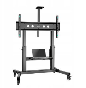 ONKRON Mobile TV Stand Rolling TV Cart for 50 to 100-Inch Screens up to 120 kg  black 1