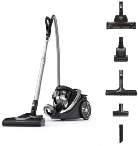 Tefal Silence Force Cyclonic Effitech  500 W  bez maisina  melna - Puteklu sucejs 1