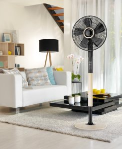 Wentylator Tefal VF5880F0 Turbo Silence Extreme+ czarny/beżowy 7