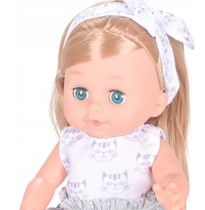 Lalka bobas jak żywa duża akcesoria interaktywna mówi siusia ubranko 2