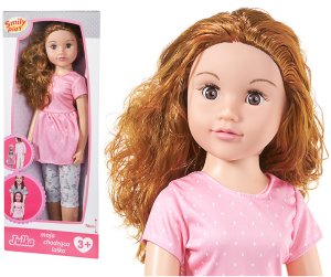 SMILY PLAY Duża lalka chodząca 70 cm księżniczka długie włosy 1