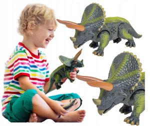 SMILY PLAY Dinozaur duży ryczy triceratops 1