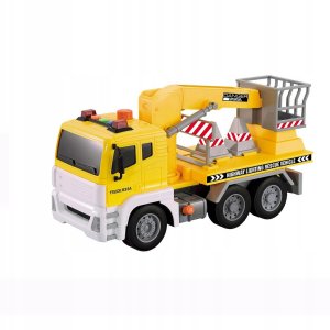 POJAZD AUTO CIĘŻARÓWKA Z WYSIĘGNIKIEM KOSZEM 1:12 5