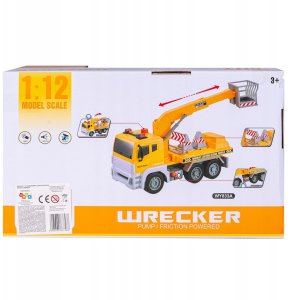 POJAZD AUTO CIĘŻARÓWKA Z WYSIĘGNIKIEM KOSZEM 1:12 6