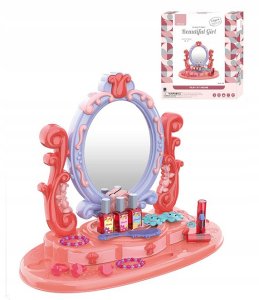 Toaletka dla dziewczynki szufladki lustro butelki 3