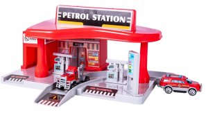 STACJA BENZYNOWA STRAŻ POŻARNA STRAŻAK AUTA 3