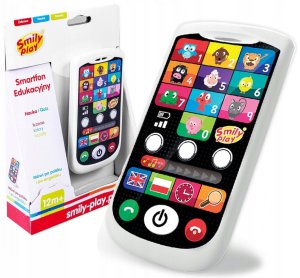 SMILY PLAY Smartfon telefon zabawka dla dzieci interaktywny dotykowy 1