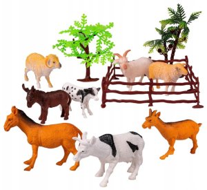 Figurki zwierząt duży zestaw figurek realistyczne mocne zoo farma prezent 1