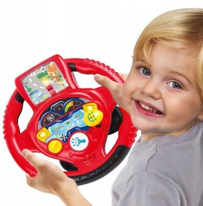 SMILY PLAY Kierownica symulator jazdy odgłosy 1