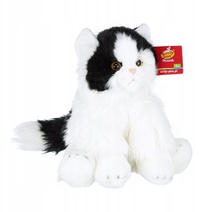 MASKOTKA KOT SYJAMSKI PLUSZOWY SIAMESE 30CM SMILY 8