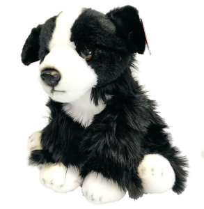 PIES MASKOTKA BORDER COLLIE Pluszak piesek 26cm 0+ 2