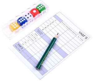 Jokomisiada Zestaw do gry kości Yams kostki oczkowe GR0437 2