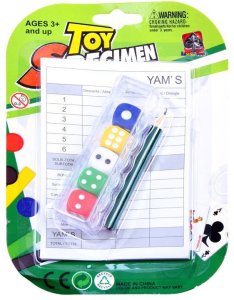 Jokomisiada Zestaw do gry kości Yams kostki oczkowe GR0437 3