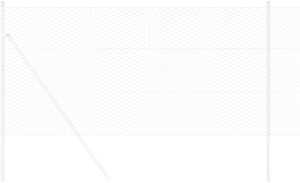 vidaXL Ogrodzenie heksagonalne Stal ocynkowana 10000 x 0.05 x 140 cm 3