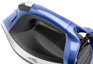 ETA Steam Iron | ETA227690000 Chloe | Steam Iron | 2600 W | Water tank capacity 350 ml | Continuous steam 40 g/min | Silver/Blue 5
