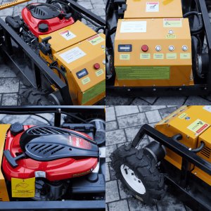 Kosiarka Zdalnie Sterowana Prato 550 Hybryda Spalinowa Pilot RC 50cm Loncin 14