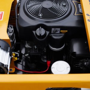 Kosiarka Spalinowa Zdalnie Sterowana 80cm Gąsienie 452cm3 16KM Pług 116cm 11